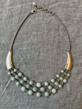 Lucky Brand Necklace with Blue Stones